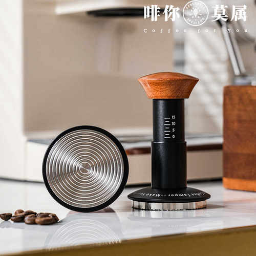 冲击粉锤咖啡恒力压粉锤原力压粉器布粉器回弹意式咖啡机配件 - 图1