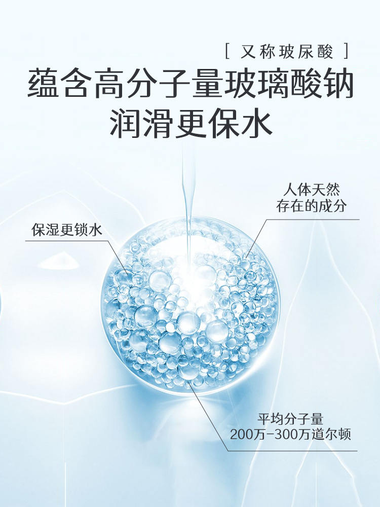 2盒装 德国海露玻璃酸钠滴眼液舒缓干眼症状人工泪液 戴美瞳可滴