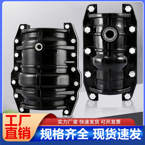 pe水管接头配件大全哈夫节63/75管抢修抱箍管道快速补漏110抢修接 - 图0