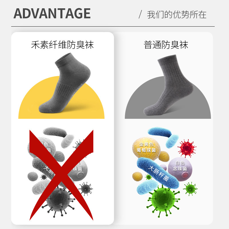 禾素时代p系列纯色商务短袜 禾素时代短袜/打底袜/丝袜/美腿袜