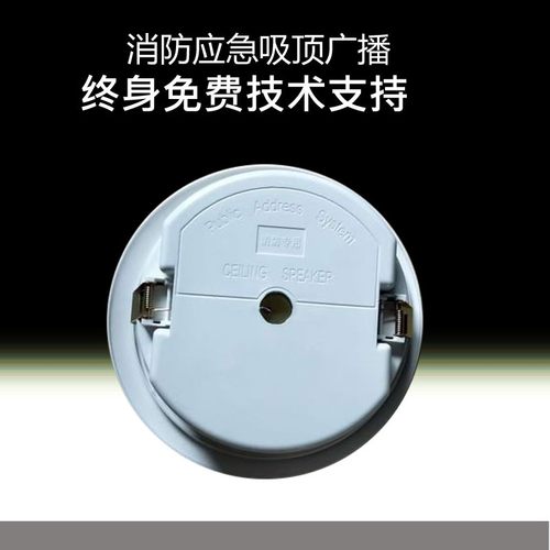 北大青鸟用喇叭10W嵌入式吸顶广播5瓦扬声器暗装海湾利达泰和安 - 图2