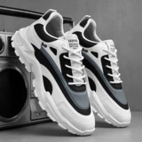 Tide, демисезонные туфли, модная трендовая универсальная спортивная обувь для отдыха, осенние, тренд сезона, в корейском стиле, подходит для подростков