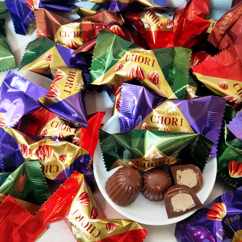 英瑞世家乔治雪山巧克力夹心代可可脂喜糖年货婚庆用糖糖果巧克力 - 图0