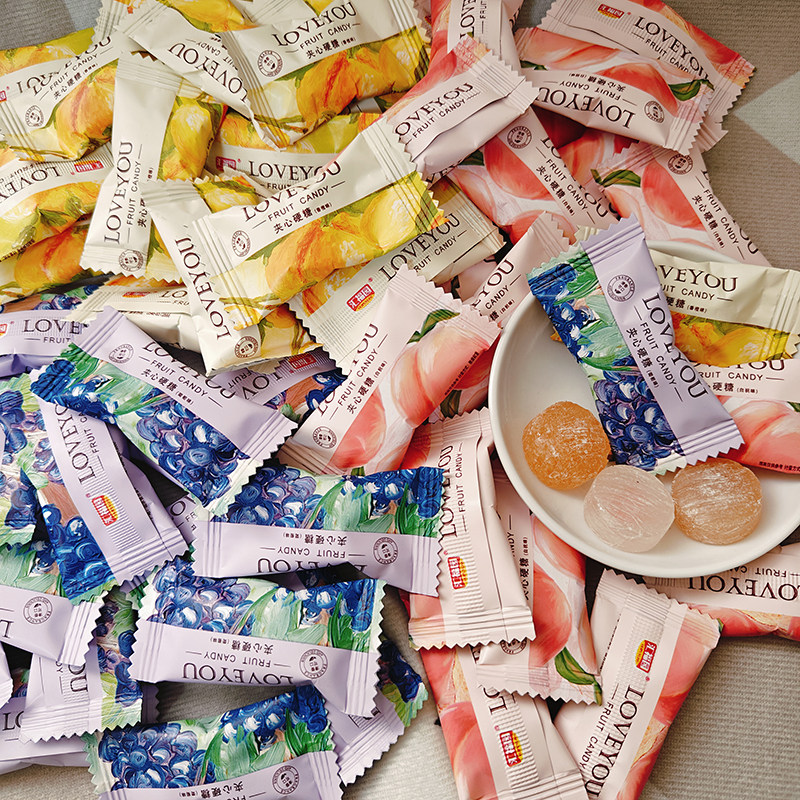 汇福园夹心硬糖散装年货喜糖过年糖果婚庆结婚喜糖零食小吃食品