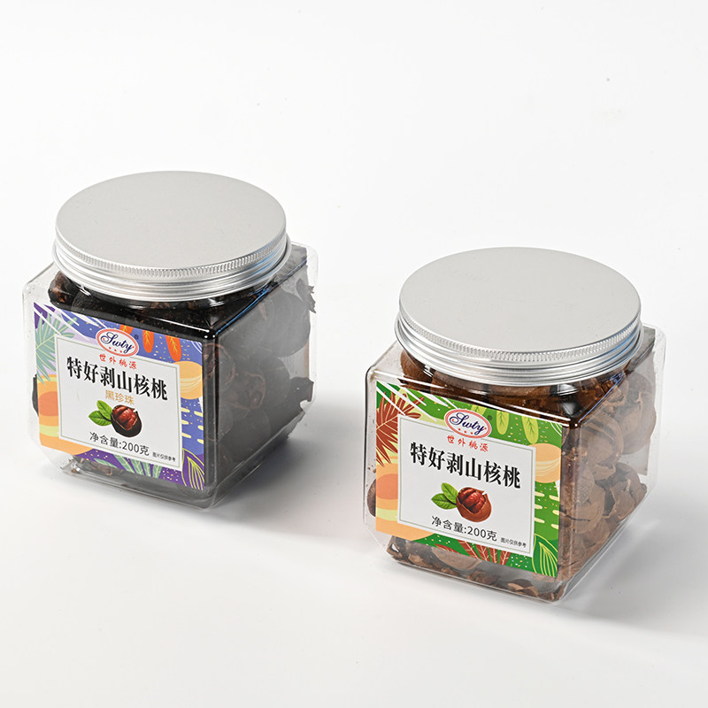 世外桃源特好剥山核桃礼盒5罐装 - 图3