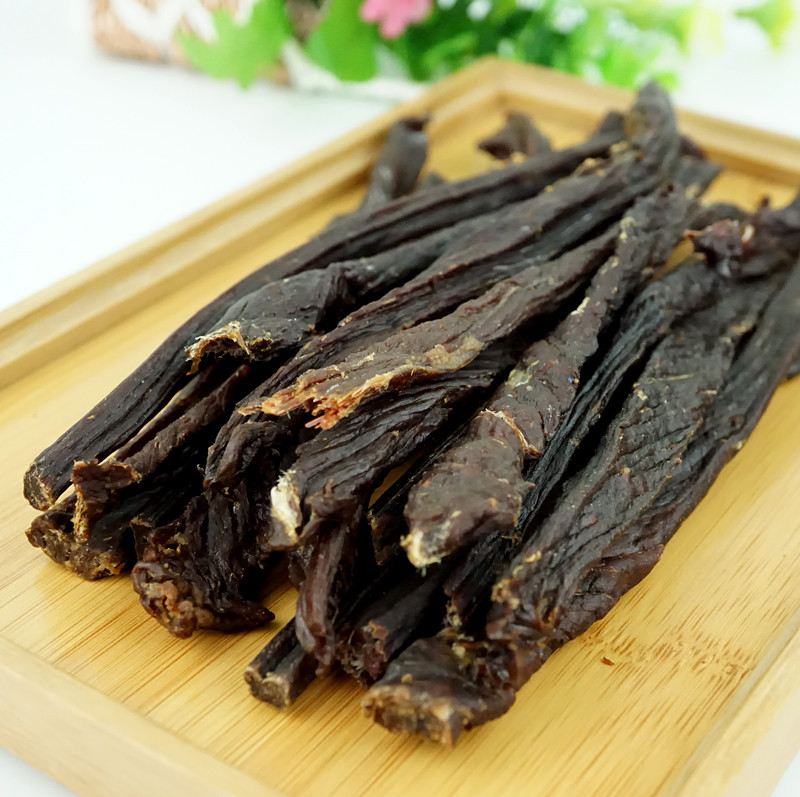 锡林牧场老乡传统500g风干牛肉干 酷云食品牛肉类