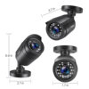 2 million simulated outdoor home camera four-in-one smart security waterproof monitor for cross-border monitoring