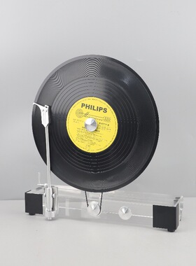 现代仿真立式黑胶唱片机留音机样板间电视柜茶几家居客厅饰品