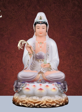 汉白玉娑婆三圣佛像家用供奉