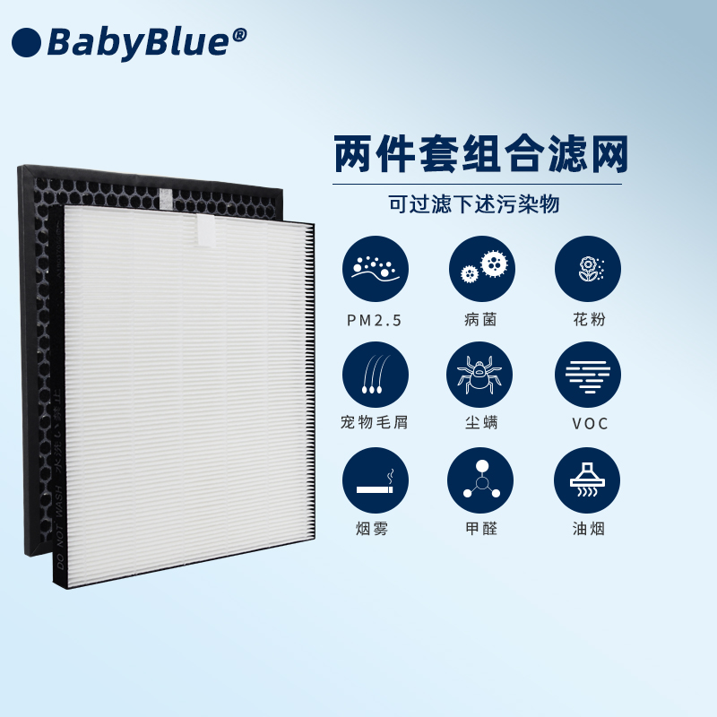 适配夏普净化器FP-F30L J30T F30TA KC-GM30B过滤网FZ-F30HFE滤芯 - 图1