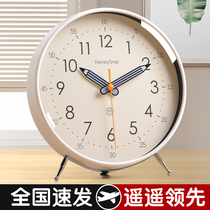 Study clock Brief Pendulum Desktop Seat Clock Home Living Room Modern Pendulum table Pendulum Clock Placed Pendulum Clock Alarm Clock