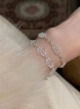 蕾丝花边手链女款轻奢小众精致