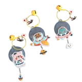 Набор материалов ручной работы для начинающих, брелок, подвеска, с вышивкой, DIY