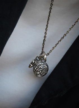 LONEONES鸽铃铛纯银吊坠男女