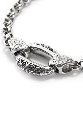 GEROCHRISTO雕刻花纹手链中世纪