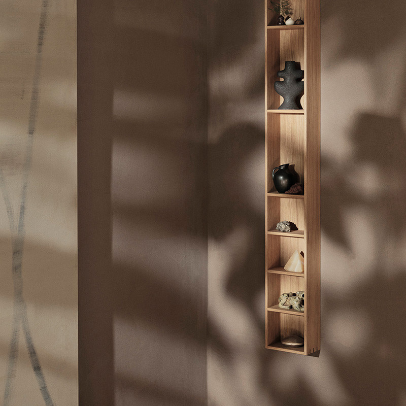 Ferm Living Bon Shelf墙上开放式收纳柜简约装饰柜书籍置物架,淘宝优惠券,粉丝福利购,淘宝优惠卷