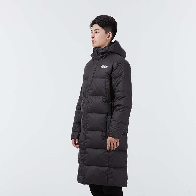 Puma彪马男装新款冬季运动休闲羽绒服长款舒适保暖潮流外套846321 - 图0