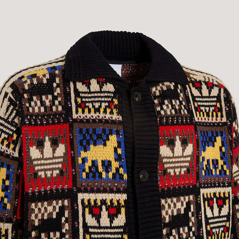 阿迪达斯三叶草毛衣26新年款男女慵懒风宽松开衫针织外套 KR2801,淘宝优惠券,粉丝福利购,淘宝优惠卷