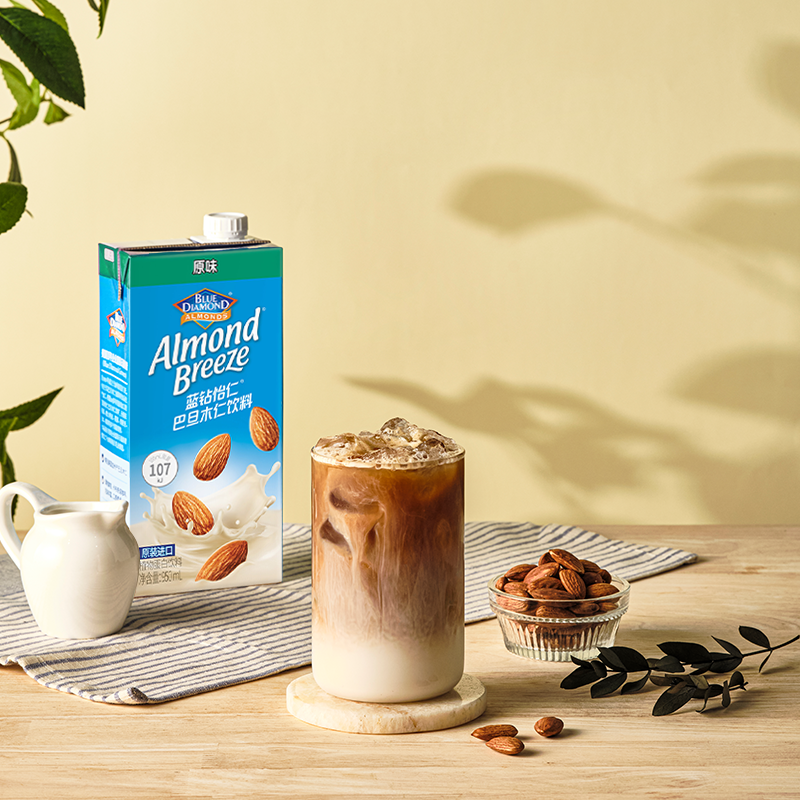 韩国进口每日Maeil蓝钻怡仁巴旦木饮料牛奶杏仁无糖坚果蛋白植物,淘宝优惠券,粉丝福利购,淘宝优惠卷
