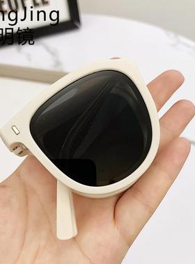 新款折叠墨镜女高级感户外防晒太阳镜男开车专用时尚墨镜防紫外线