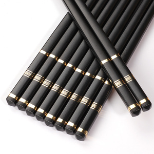 巴拉熊新国潮合金筷子5双