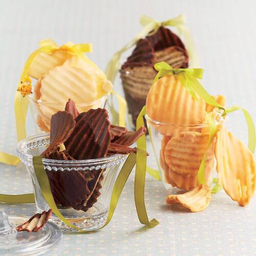 包邮新鲜日期日本零食蔡文静推荐北海道royce生巧克力薯片-图1