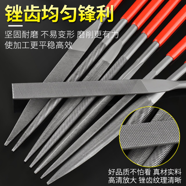 Small assorted file hand-sanding tool