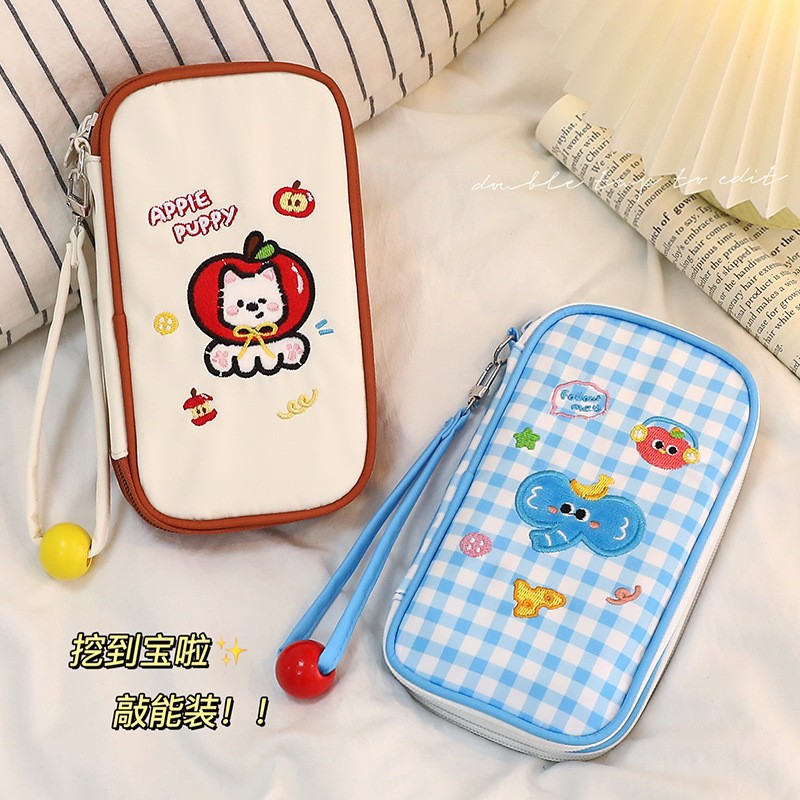 多功能旅行护照夹钱包一体护照保护套收纳包登机护照包卡包随身包 - 图0