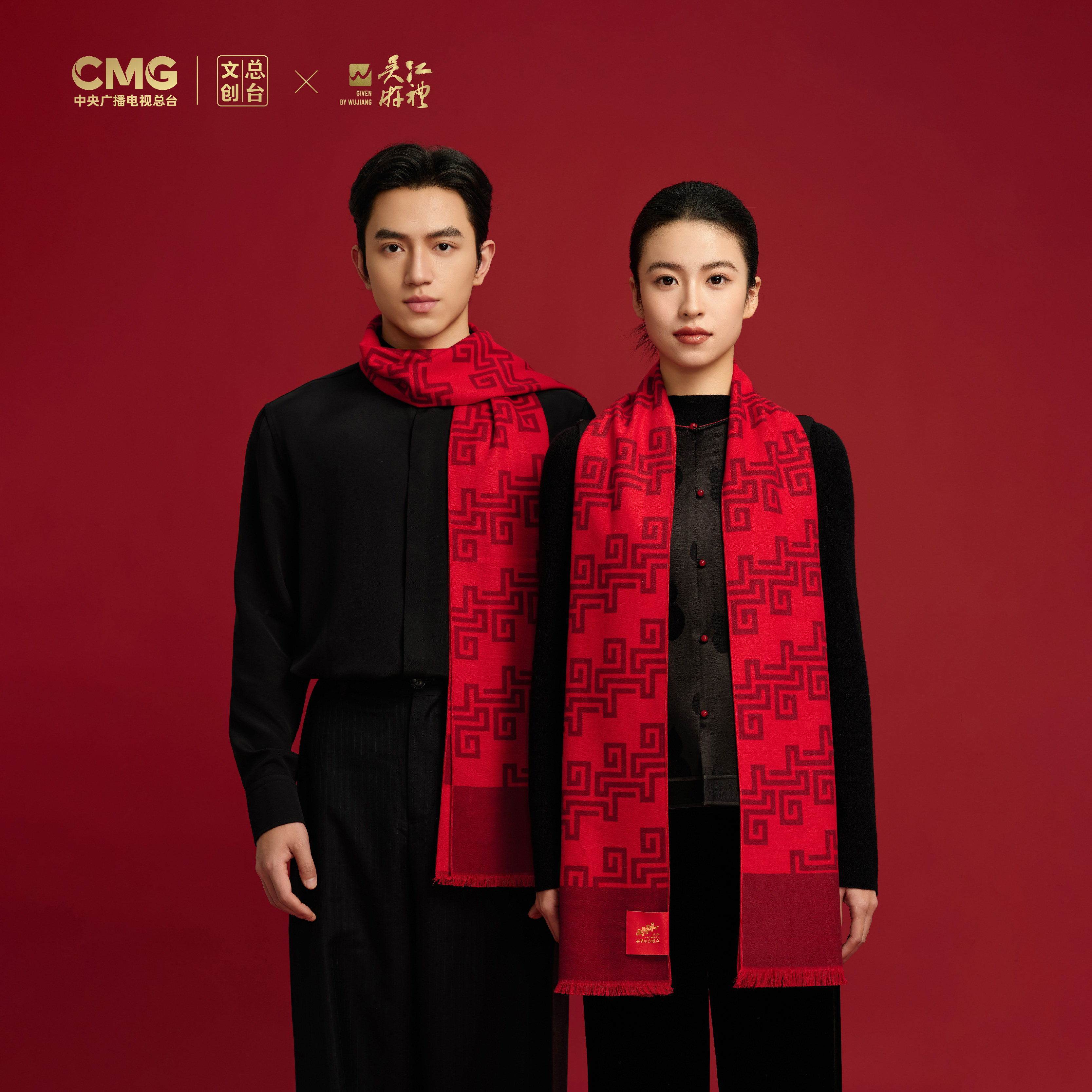 总台文创2026春晚真丝拉绒长巾新年春晚同款,淘宝优惠券,粉丝福利购,淘宝优惠卷