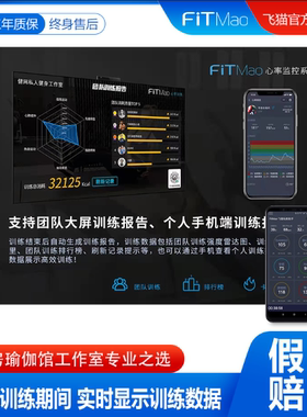 健身房飞猫fitmao心率智能手环