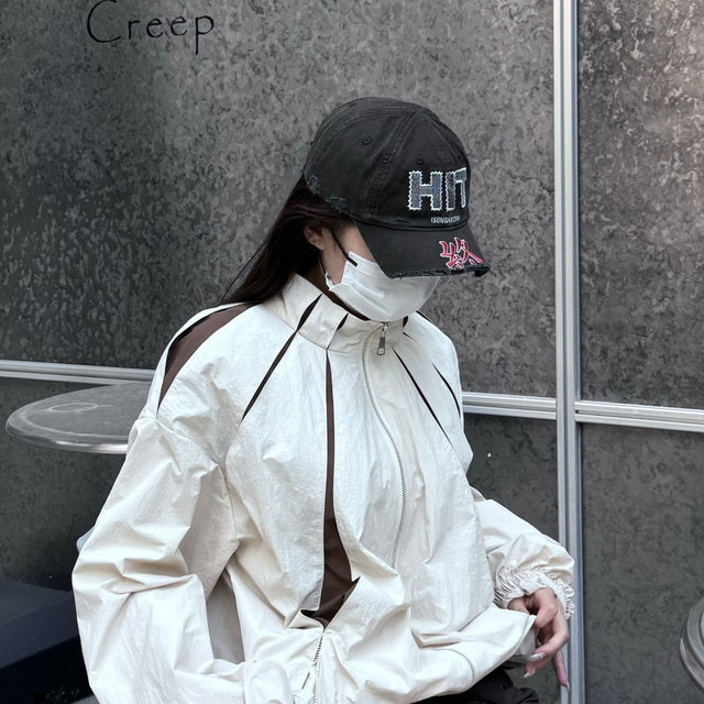 American retro wasteland style hand-worn baseball cap