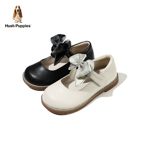 Детская обувь Hush Puppies. Кожаная обувь для девочек Little Kate. Весна и лето 2022. Новые детские туфли принцессы на мягкой подошве. Одинарные туфли для маленьких девочек.