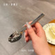 Lady's exquisite mini spoon 18-10 stainless steel western food spoon dry rice spoon drinking soup spoon ice cream yogurt spoon