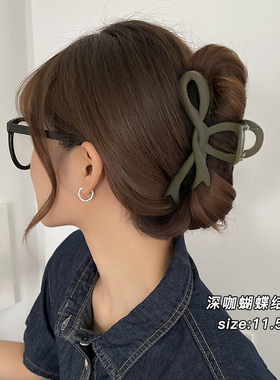 2024新款高级感大号头发抓夹女后脑勺鲨鱼夹高端发夹发卡夹子头饰