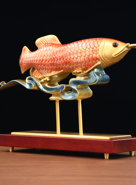 纯铜家居摆件桌面玄关开业装饰品