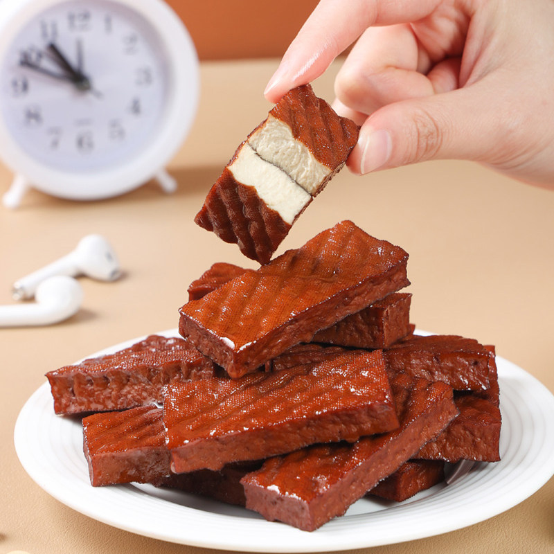 原本记忆短保湖南特产平江豆干纸片豆皮辣条办公室休闲小包装零食