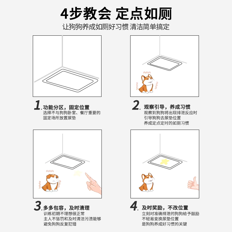 狗狗尿垫加厚宠物尿片尿不湿除臭隔尿垫兔子猫咪用吸水垫宠物用品,淘宝优惠券,粉丝福利购,淘宝优惠卷