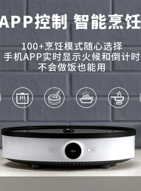 火锅煲汤炒菜中小米家电磁炉