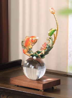 锦鲤送福送礼佳品精美招财摆件