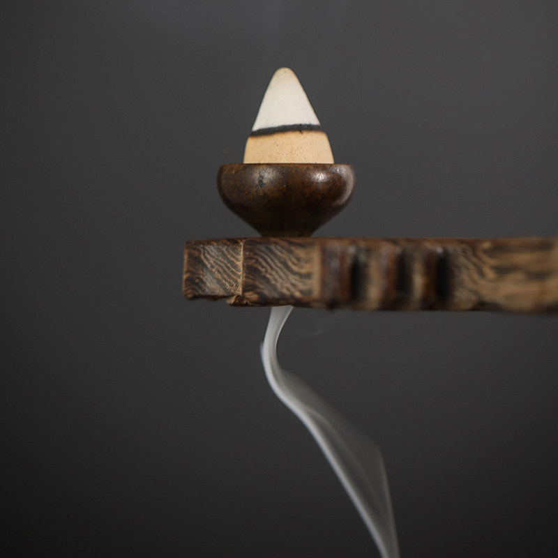 手工倒流香底座复古迷你黄铜底座家用塔香配件香炉香锥香托支架,淘宝优惠券,粉丝福利购,淘宝优惠卷