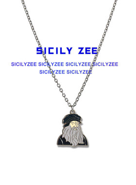 SIZEE森系吊坠INS文艺卫衣项链