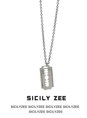 潮牌土酷风不褪色吊坠卫衣项链