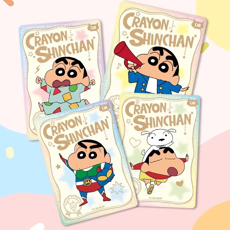 卡游蜡笔小新卡片稀有典藏卡元气显眼包CR绝版正版周边收藏卡牌,淘宝优惠券,粉丝福利购,淘宝优惠卷