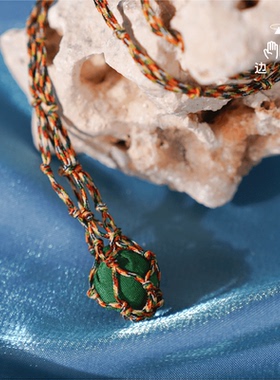 边顶&Soft Spot 工作室合作款纯手工串珠“圆满”项链