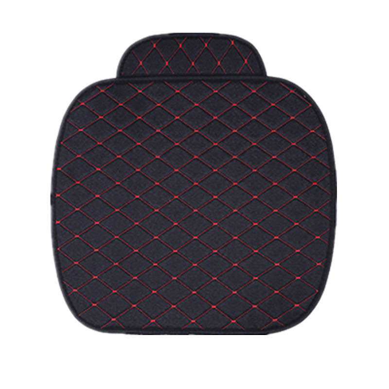 四季亚麻布艺汽车坐垫通用单片防滑单个主副驾驶后排座椅垫三件套,淘宝优惠券,粉丝福利购,淘宝优惠卷