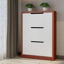 HMJIA Shoe Cabinet Shoe Rack Ultra Slim Closing Cabinet Multilayer Dust Containing Cabinet Shoe Rack Large Capacity Home Doorway