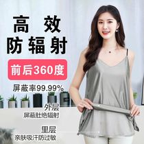 Anti-nuclear radiation pregnancy womans belly-pocket apron radiation-proof clothes to work computer with invisible internal wearing protective clothing during pregnancy