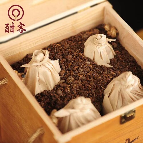 2022酣客标准版53度500ML*8瓶木箱装 酱香型白酒开箱去码 - 图1