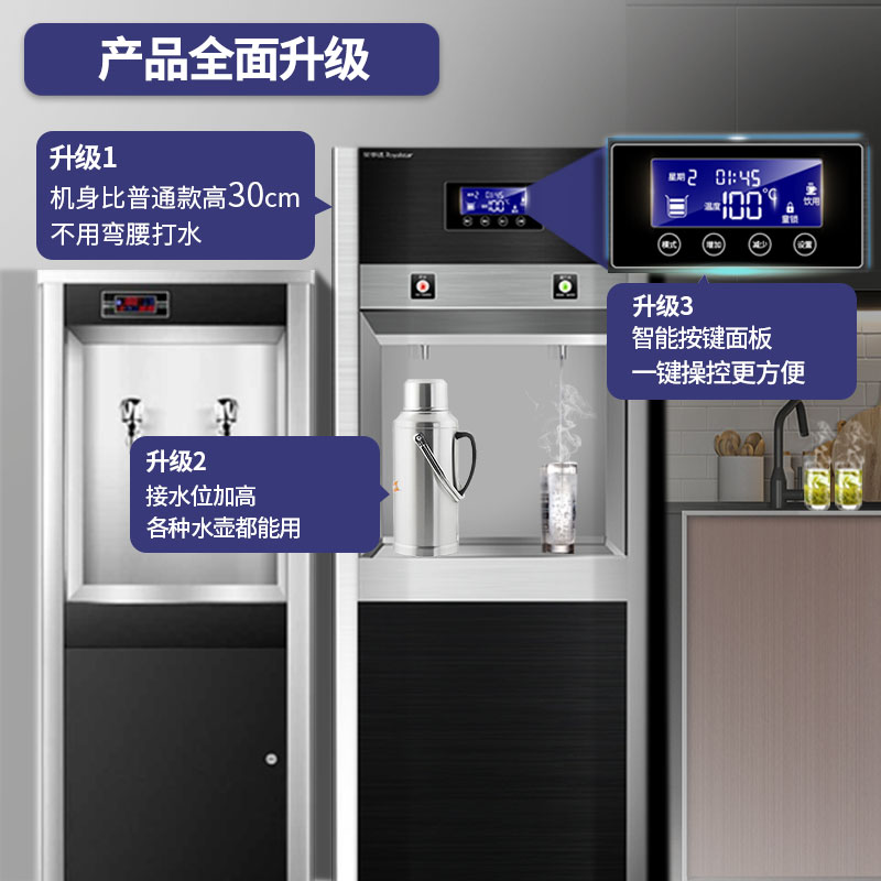 荣事达饮水机商用直饮机工厂车间学校大型工业开水机净水冷热水器 - 图3