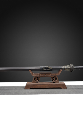 龙泉花纹钢尊武刀剑文化宝剑